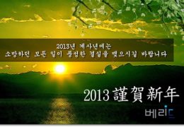 2013 근하신년